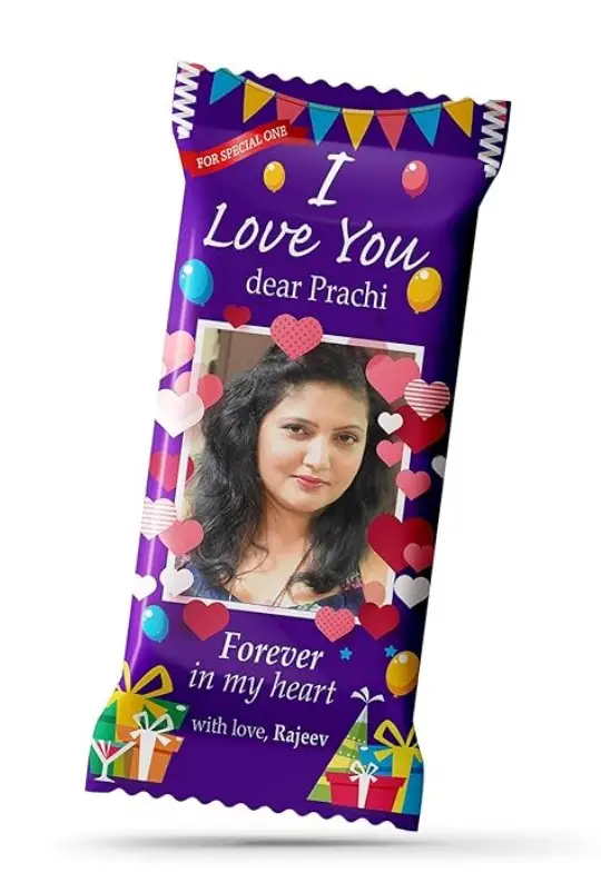 Lover Photo Chocolate Surprise Gift